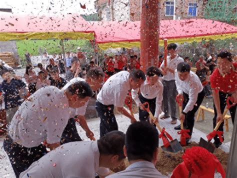 深河共建 圳在帮扶 河源市麻布岗镇两大民生项目同期开工，驻镇工作队组团单位开展对口帮扶活动深圳壮士乡村