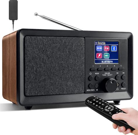 Hama Dab Radio Dab Plus Radio Mit Bluetooth K Chenradio Dab Dr Bt