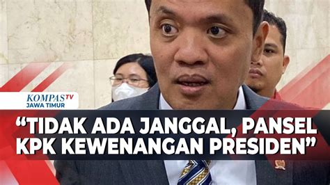 Habiburokhman Soal Komposisi Pansel KPK Kewenangan Presiden YouTube