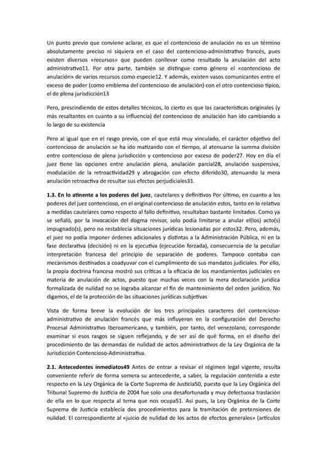 Info De Contencioso Administrativo Recurso De Nulidad Un Punto