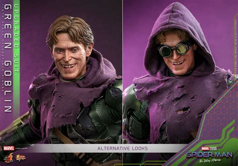 Hot Toys Debuts Spider Man No Way Home 1 6 Upgraded Green Goblin