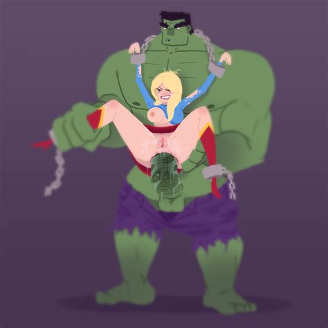 Rule 34 Crossover Dc Hulk Marvel Supergirl 1109625