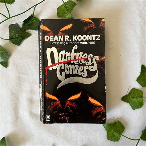 Darkness Comes By Dean R Koontz Etsy