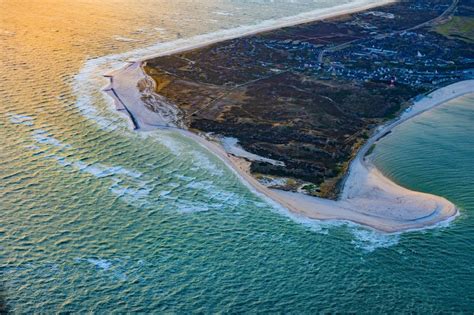 Luftaufnahme H Rnum Sylt K Stenbereich Und Odde Der Nordseeinsel