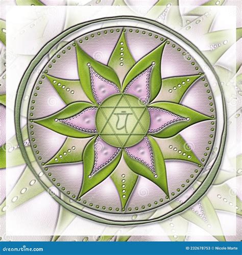 Chakra Symbole Herz Chakra Anahata Akzeptanz Liebe Mitgef Hl