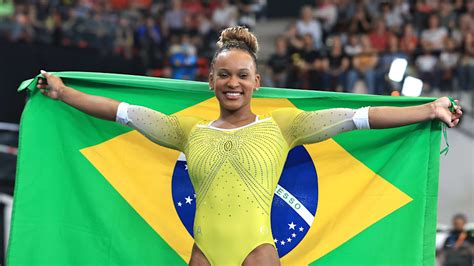 Santiago 2023 - Rebeca Andrade captures gold on vault at the Pan ...