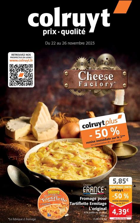 Promo Fromage Pour Tartiflette Ermitage L Original Chez Colruyt