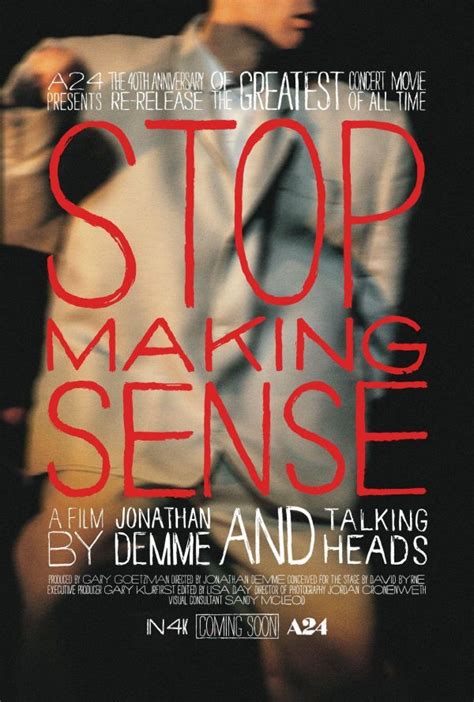 Stop Making Sense - Somerville Theatre