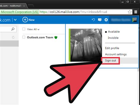 How To Log Out Of Outlook App