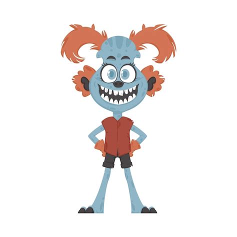 Premium Vector This Creature Is Amusing And Does Surprising Things