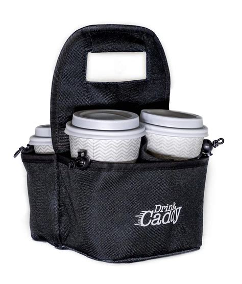 Portable Drink Carrier And Reusable Coffee Cup Holder By Drink Caddy