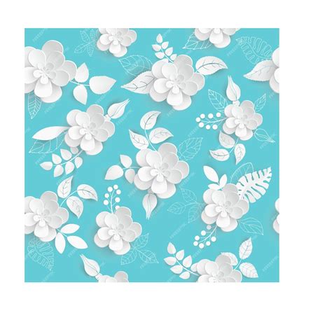 Premium Vector Paper Flower White Roses Cut From Paper Vector Illustration