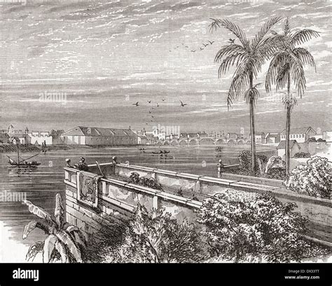 Manila, Philippines in the 19th century Stock Photo - Alamy