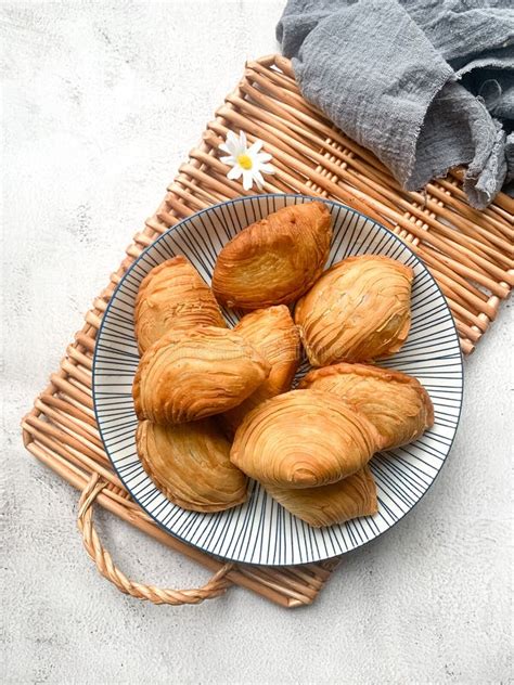 Spiral Curry Puff Or Karipap Putar Stock Photo Image Of Puffs Snack