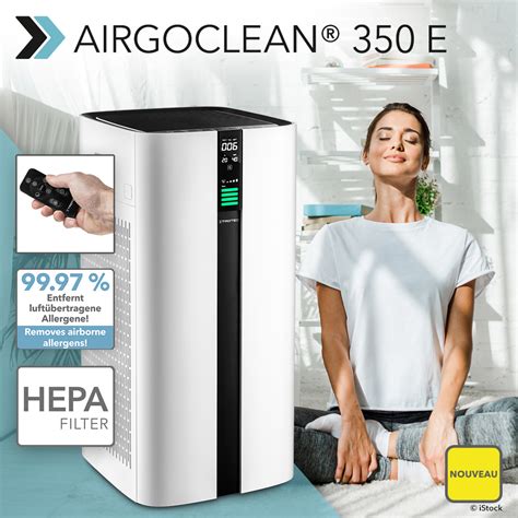 NOUVEAU Purificateur Dair Hautes Performances AirgoClean 350 E Le