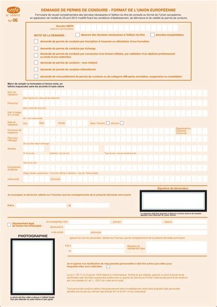 Les Formulaires Cerfa Pour R Cup Rer Le Permis De Conduire 16588 Hot