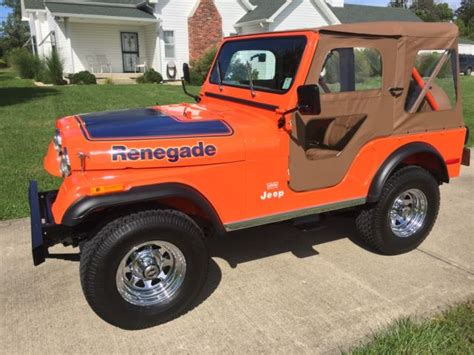 1978 JEEP RENEGADE CJ 5 V8 304 LEVI EDITION CJ5 For Sale Photos