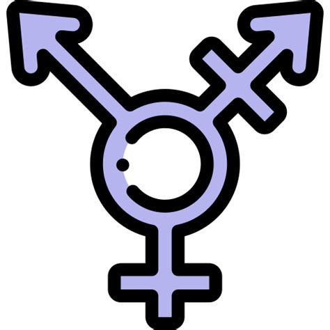 Gender Equality Detailed Rounded Lineal Color Icon