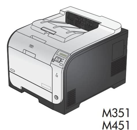 Hp Laserjet Pro 300 Color M351 And Hp Laserjet Pro 400 Color M451 Printers Service Repair Manual