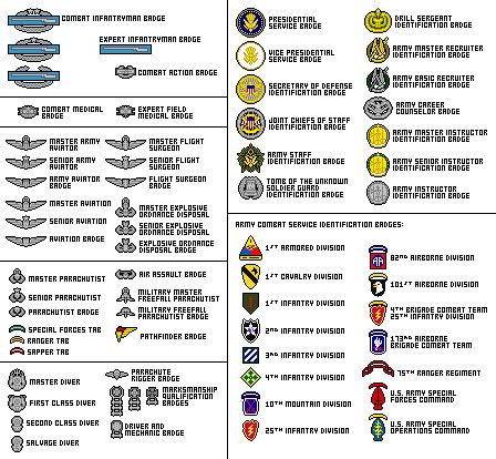 US Army badges by Tenue-de-canada on DeviantArt