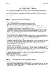 Psy Exam Study Guide Completed Doc Psy Page Of Psy