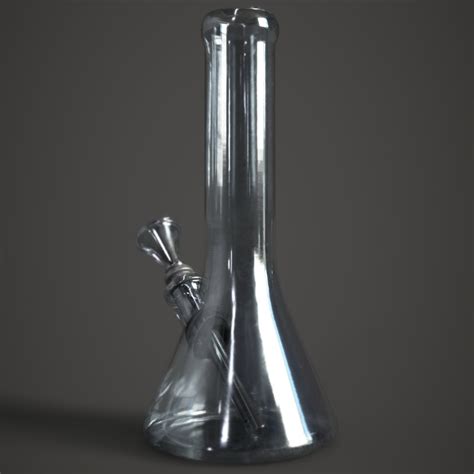 Glass Bong 3d Model Turbosquid 1256612