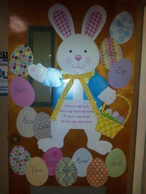 Easter And Spring Classroom Door Decorations That Brings In A