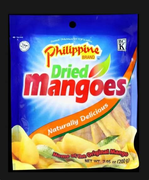 Cebu Dried Mangoes (200grams, Philippine Brand) | Lazada PH