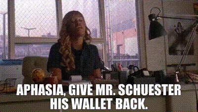 Yarn Aphasia Give Mr Schuester His Wallet Back Glee