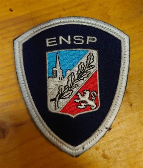 ANCIEN ÉCUSSON POLICE obsolète ENSP Ecole nationale supérieure de la