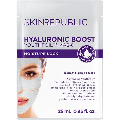 Hyaluronic Boost Youthfoil™ Face Mask Skin Republic South Africa Shop Online Skin