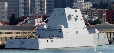 Uss Zumwalt Ddg 1000 Guided Missile Destroyer Us Navy