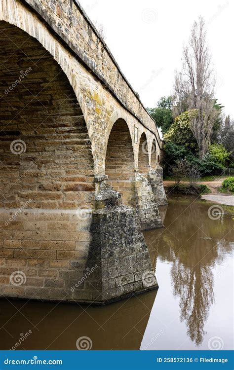 Richmond Bridge in Tasmania Australia Stock Photo - Image of architecture, australian: 258572136