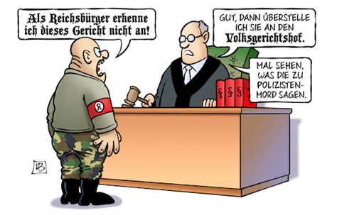 Reichsb Rger Urteil By Harm Bengen Politics Cartoon Toonpool