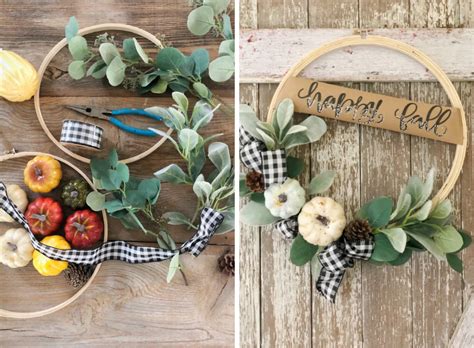 19 Diy Fall Wreath Ideas For Your Front Door The Dodge Voice Omaha