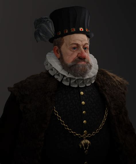 Artstation Rudolf Ii Holy Roman Emperor Facial Reconstruction 1552