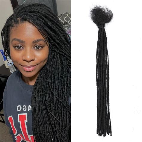 Dreadlock Extensions Human Hair 0 2cm Wide 8inch 40