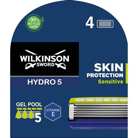 Hydro 5 Sensitive Skin Lames De Rasoir Pour Homme Pack De 4 45