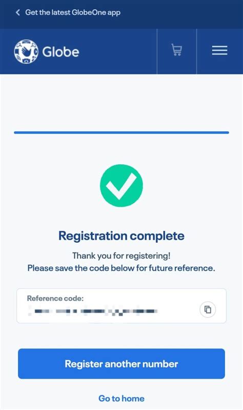 How To Register Your Prepaid Globe SIM Via GlobeOne App With