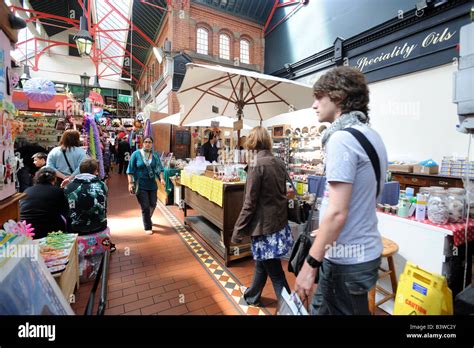 The Georges Street Arcade South Great Georges Street Dublin Stock Photo