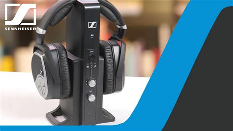 Tutorial: RS 195 Wireless Headphones - Features & Settings | Sennheiser ...