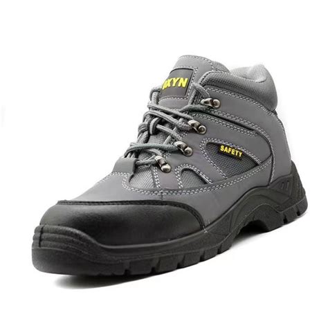 Safety Shoes Steel Toe Gray Oxyn Lazada Ph