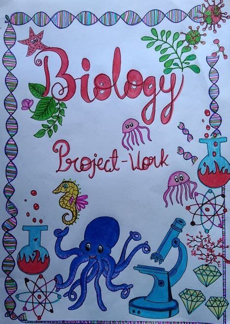 Creative Biology Cover Page Designs For Your Project