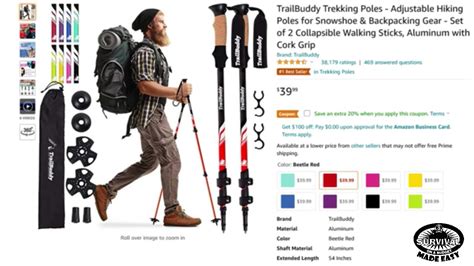 Trailbuddy Trekking Poles Youtube