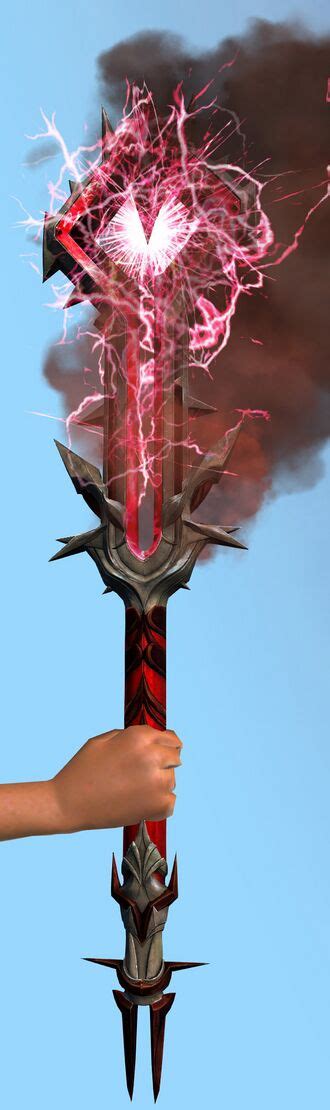 Cleric S Volcanic Stormcaller Scepter Guild Wars 2 Wiki GW2W