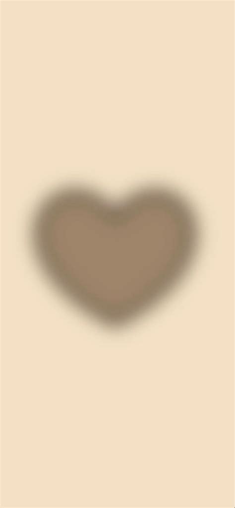 beige heart wallpaper | Hintergrund iphone, Hintergrund, Hintergrundbilder