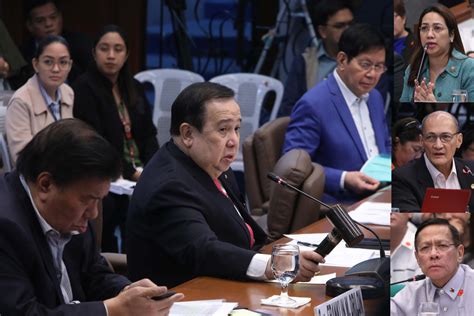 Senate Blue Ribbon Committee Hearing On Philhealth Photos