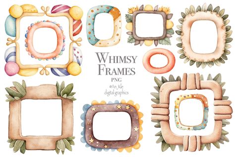 Cartoon Frames Clipart PNG - Design Cuts