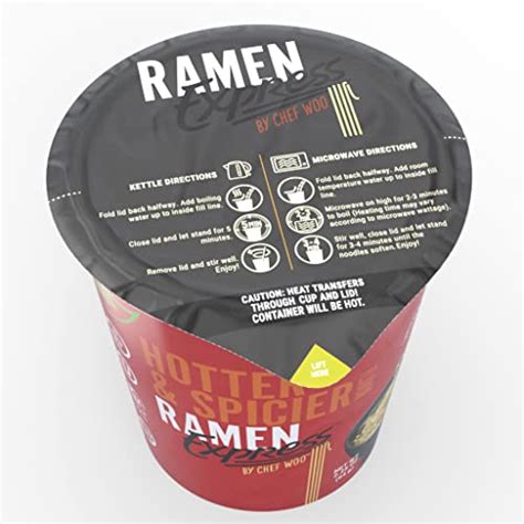 Ramen Express Hotter And Spicier Ramen Cup Noodle 2 25 Oz Each Pack Of