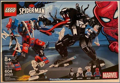 Spider Mech Vs Venom Spider Man Basic Series Lego Action Figure